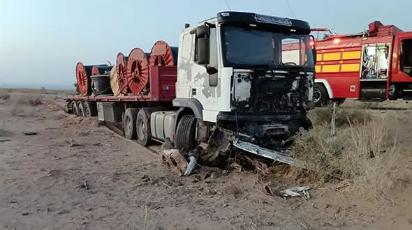 2 کشته در تصادف جاده بیرجند 