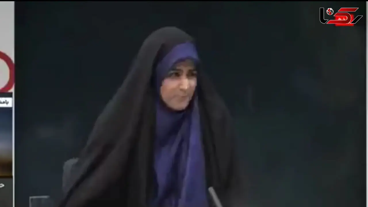 فیلم لحظه اصابت موشک اسرائیل به صدا و سیمای ایران / برنامه قطع شد