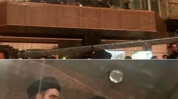 تصویری از فرزند سید حسن خمینی در هیئت که حاشیه‌ساز شد 