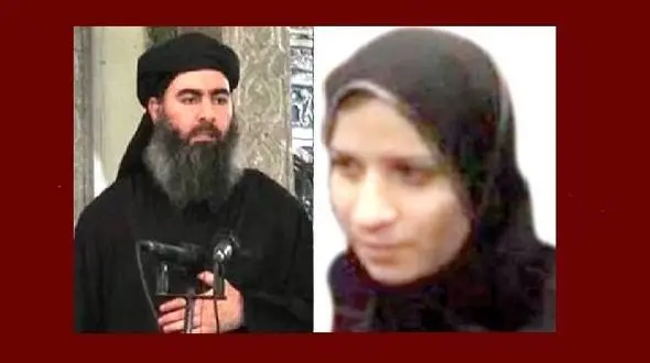 عکس / این زن  همسر رسمی البغدادی است / مخفیگاه او لو رفته است