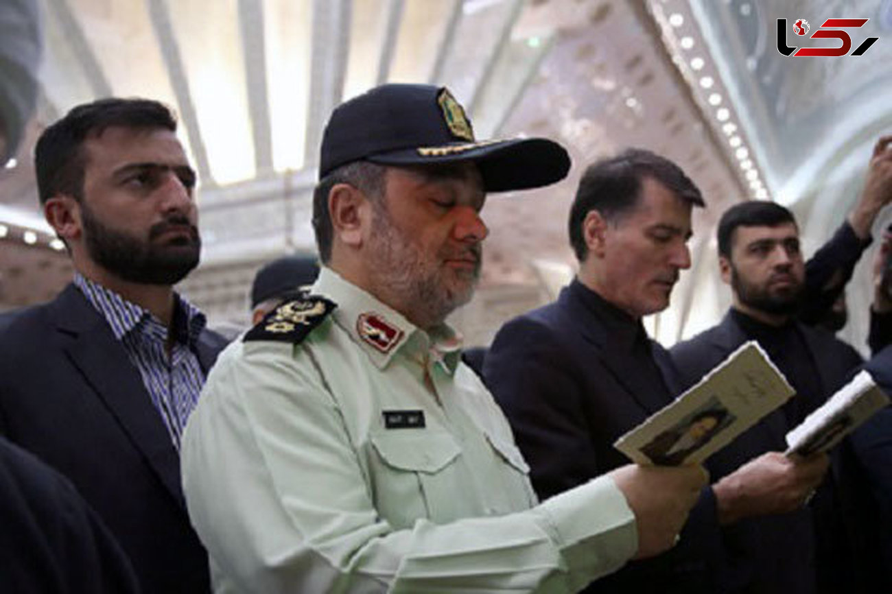 تجدید میثاق فرماندهان نیروی انتظامی با آرمان های امام(ره)