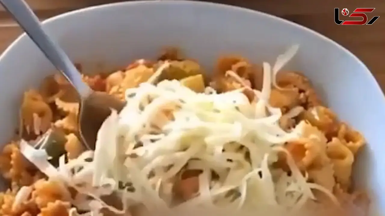 پاستای مرغ سه سوته بپزید + فیلم