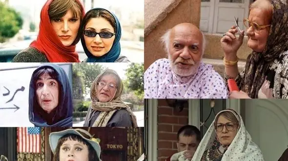 فیلم / ۱۰ مرد زن‌پوش سینمای ایران/ از رکورد داری اکبر عبدی تا «خانم والده» عطاران+ تیزر 