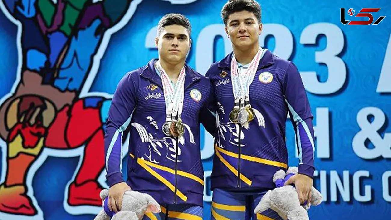 دو وزنه بردار ایران مدال های طلا و نقره را درو کردند