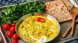 طرز تهیه پنیر برشته شمالی؛ غذای عالی با پنیر محلی و تخم‌ مرغ