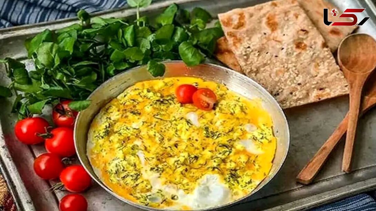 طرز تهیه پنیر برشته شمالی؛ غذای عالی با پنیر محلی و تخم مرغ