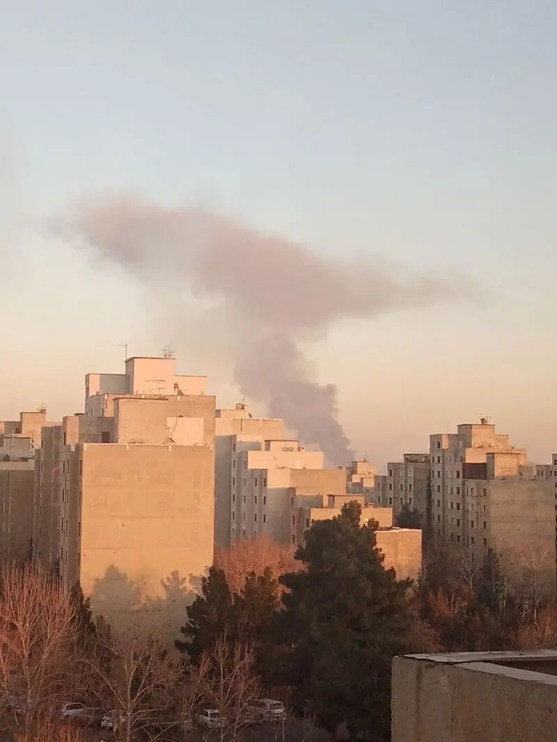 آتش سوزی در شوش