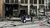 7 زخمی در انفجار هولناک یک بانک در آمریکا + فیلم و عکس