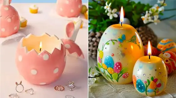 تزئین منزل با شمع تخم مرغی؛ 15 عکس شگفت‌ انگیز و منحصر‌ به‌ فرد