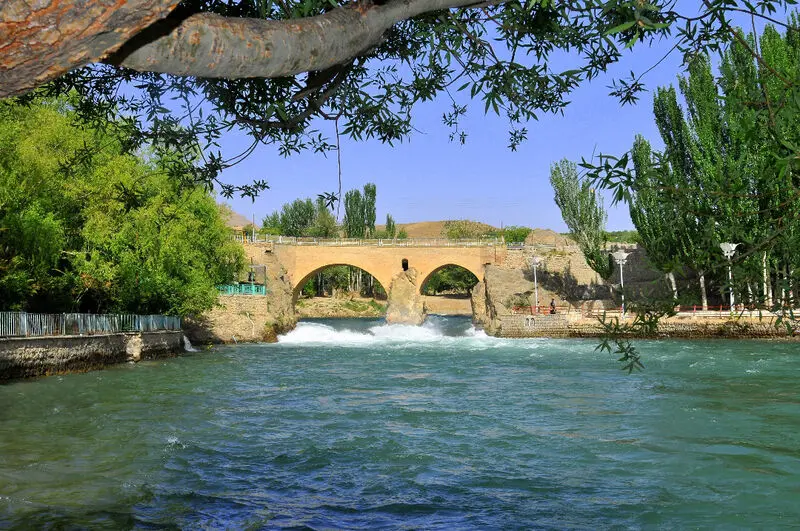 پل زمان خان شهرستان سامان