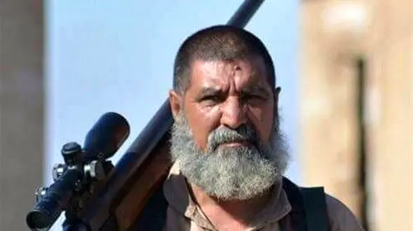 شهادت تک‌تیرانداز افسانه ای که هزاران داعشی را کشته بود +تصاویر 