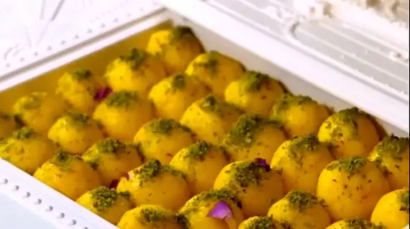 توپک زعفرانی به راحتی درست کنید / فیلم