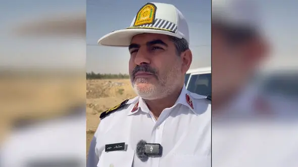 نظارت ویژه پلیس راهور بر تردد وسایل نقلیه در جاده های مرزی اربعین