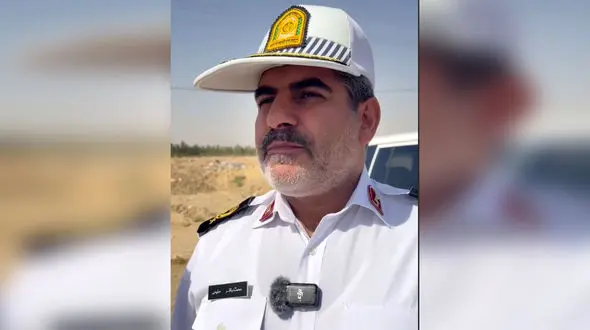 نظارت ویژه پلیس راهور بر تردد وسایل نقلیه در جاده های مرزی اربعین