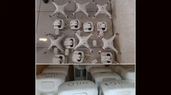 کشف ۸ دستگاه ریزپرنده و ۵۷۰ قطعه مرتبط در شیراز