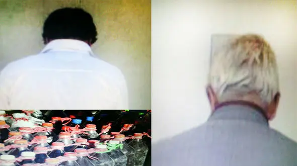 پدر ۶۸ساله و پسر جوانش پیک مرگ بودند  +عکس