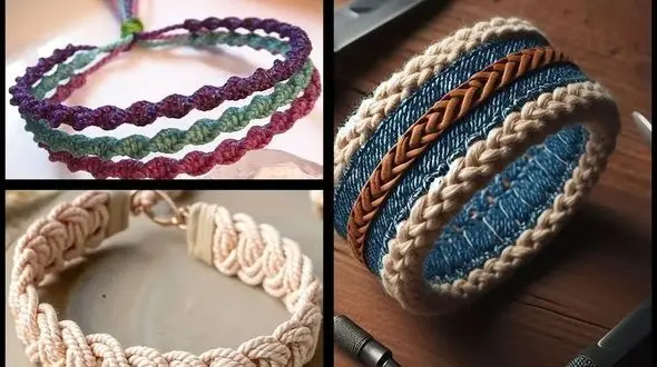 آموزش ساخت دستبند بافتنی دست‌ ساز برای استایل‌ های خاص