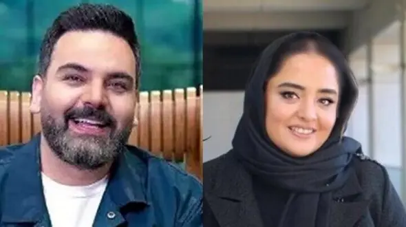 تهدید نرگس محمدی توسط احسان علیخانی: من سکوت می کنم یه اس ام اس بدی میزنم به علی اوجی+فیلم