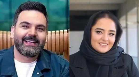 تهدید نرگس محمدی توسط احسان علیخانی: من سکوت می کنم یه اس ام اس بدی میزنم به علی اوجی+فیلم