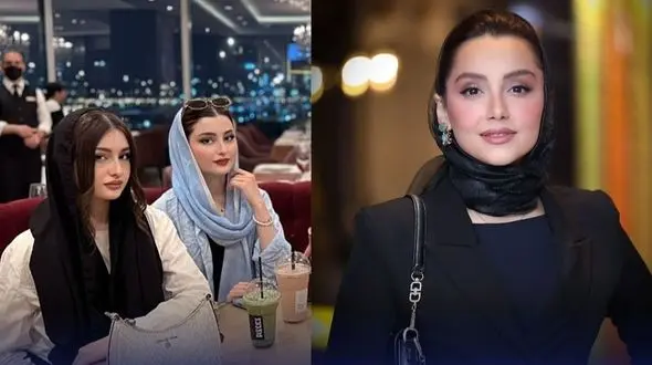 عکس روز/ استایل هندی نازنین بیاتی، دوستانه سارا و نیکا