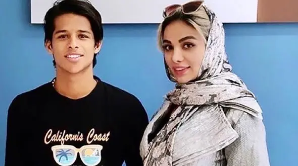 ستاره معصومی با لباس نامتعارف لب ساحل استانبول / مهدی قائدی هم بیخیال شد !