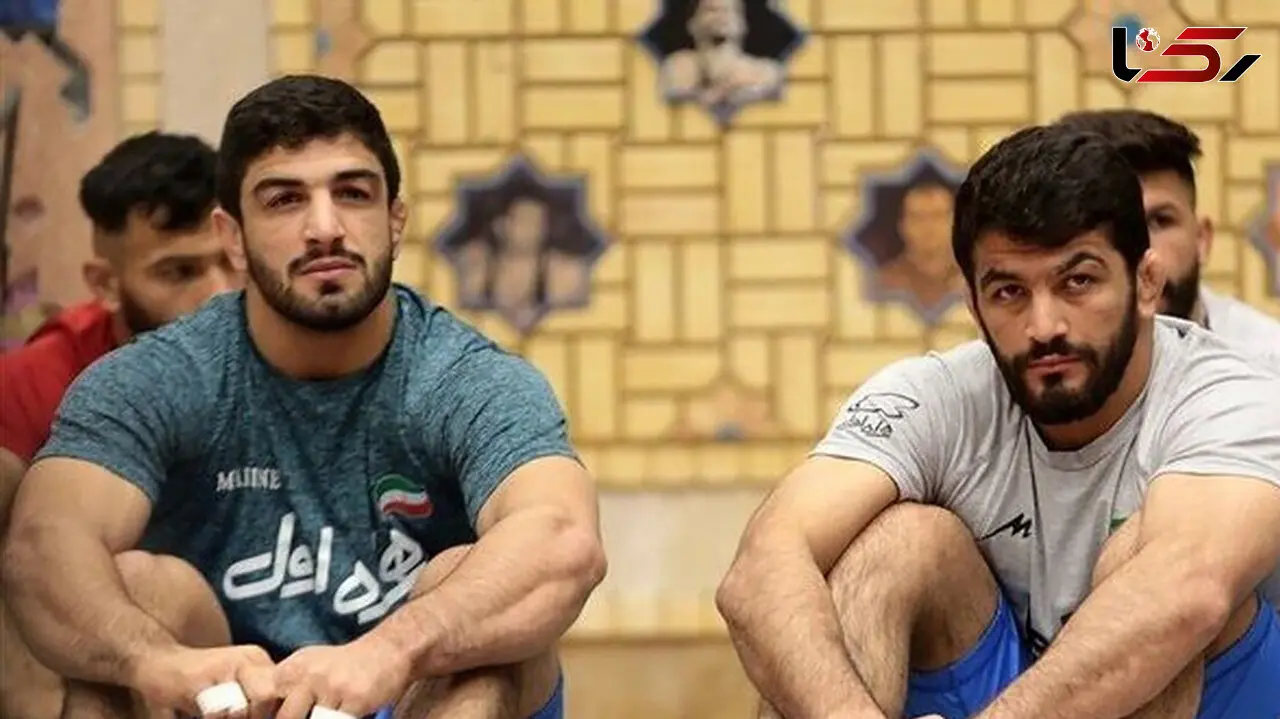 جدال یزدانی و قاسمپور در کشتی آزاد ایران / یزدانی رسما به وزن کامران آمد + فیلم مبارزه خاطره انگیز