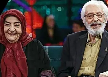 فیلم/ جمشید مشایخی: من بلد نیستم قربون صدقه همسرم برم... میرم سرشو میبوسم...