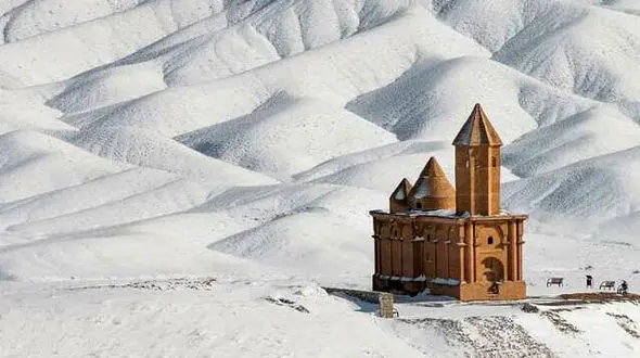 کلیسایی زیبا در آذربایجان شرقی +عکس