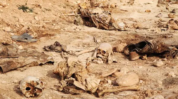 گور جمعی از قربانیان داعش در حومه رقه کشف شد