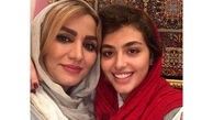 عکس /  عاشقانه ریحانه پارسابا مادرش