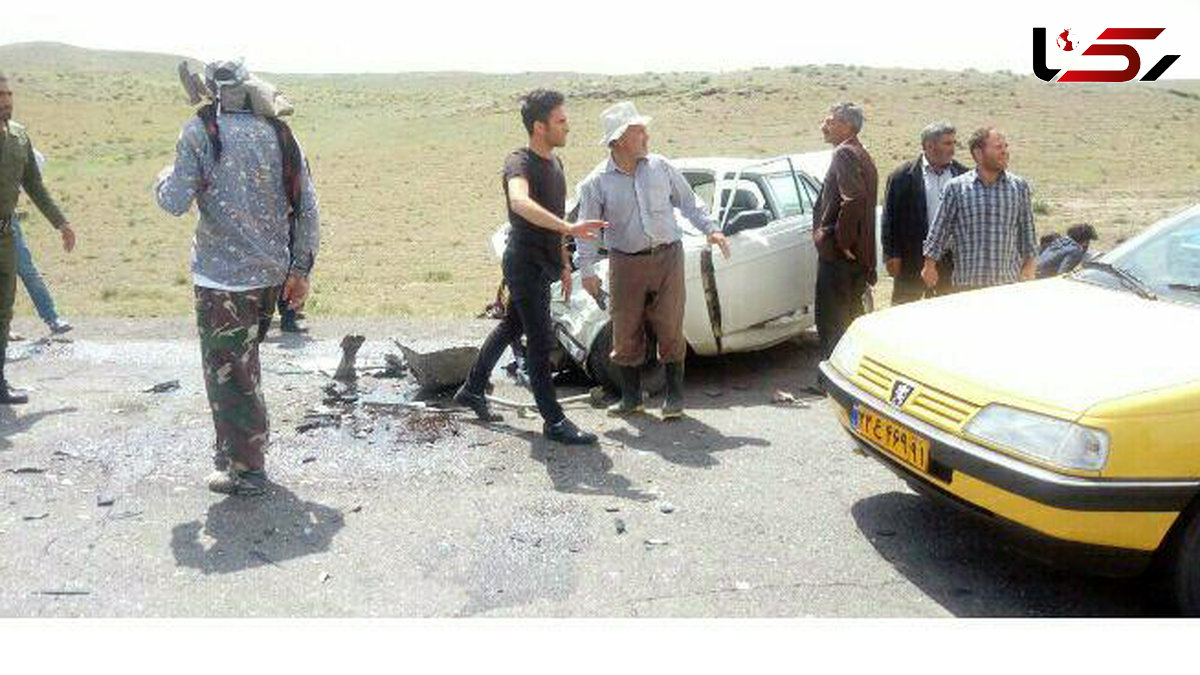 مرگ 3 معلم در تصادف جاده ای+عکس