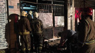 آتش سوزی شبانه در تهرانپارس + عکس و فیلم حادثه 