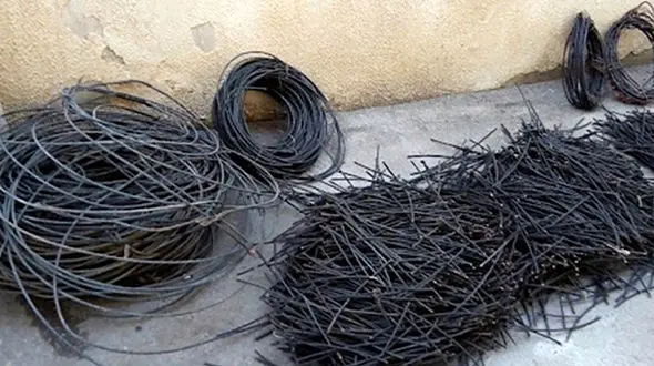 دستگیری سارق کابل های فشار قوی در آبادان