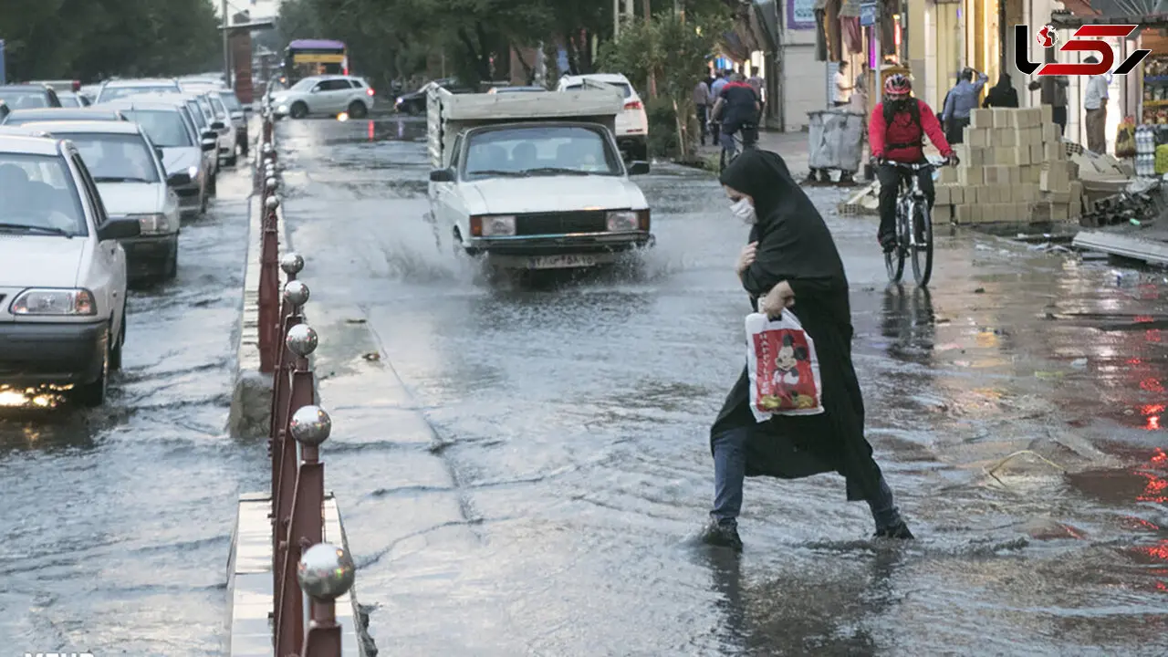 از ساعت 15 بارش در 4 استان کشور افزایش می یابد
