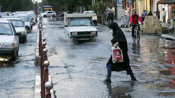 باران تابستانی کاشانی ها را شوکه کرد!+فیلم