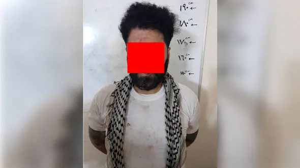 بازداشت رییس باند سارقان مسلح در آبادان / این زندانی فرار 104 حبس داشت + فیلم و عکس