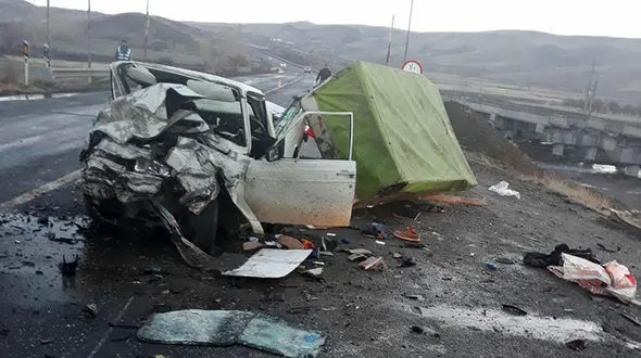 تصادف مرگبار در جاده مشگین شهر -اردبیل+ عکس