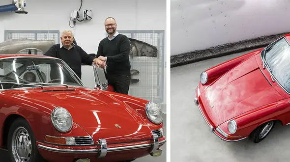 بازسازی کامل قدیمی‌ ترین پورشه جهان + فیلم جالب