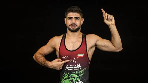 طلسم شکست/ مهدی یوسفی قهرمان کشتی آزاد جوانان جهان شد