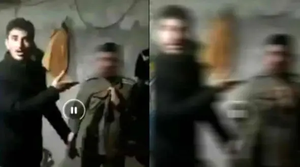 پشت پرده  ضرب و شتم یک سرباز توسط اتباع بیگانه در نور + عکس