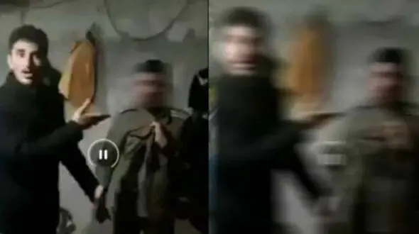 پشت پرده  ضرب و شتم یک سرباز توسط اتباع بیگانه در نور + عکس