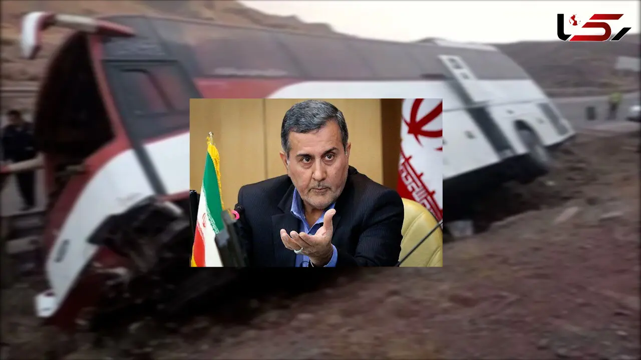 هر تصادف یک فاجعه است/ کشاورزیان: برندسازی راه مقابله با بحران حوادث اتوبوسی است/ اتوبوس‌ها 30 برابر گران شده‌اند + صوت