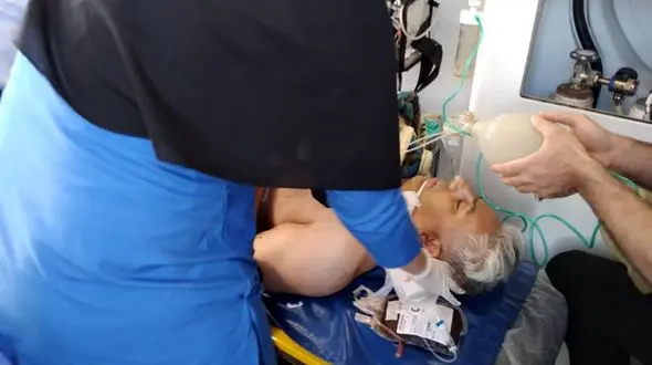 مصدومیت رئیس یگان امداد شوش در عملیات دستگیری قاتل شهید آزمون+ عکس