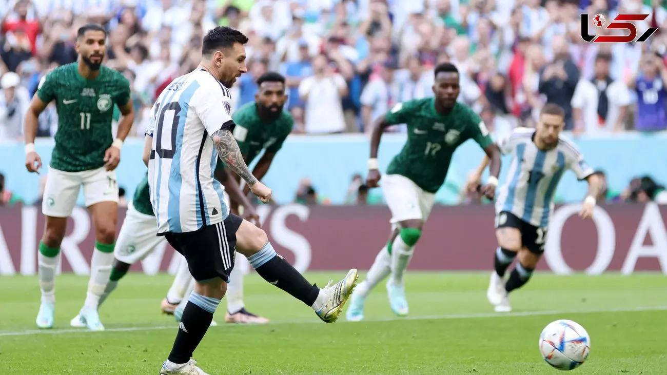 جام جهانی 2022 قطر/گل دوم عربستان به آرژانتین توسط+فیلم