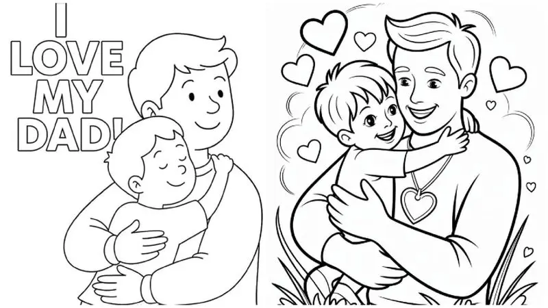 نقاشی مناسب کودک برای رنگ آمیزی