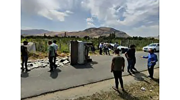 تصادف مرگبار پژو با وانت نیسان در جایپاره