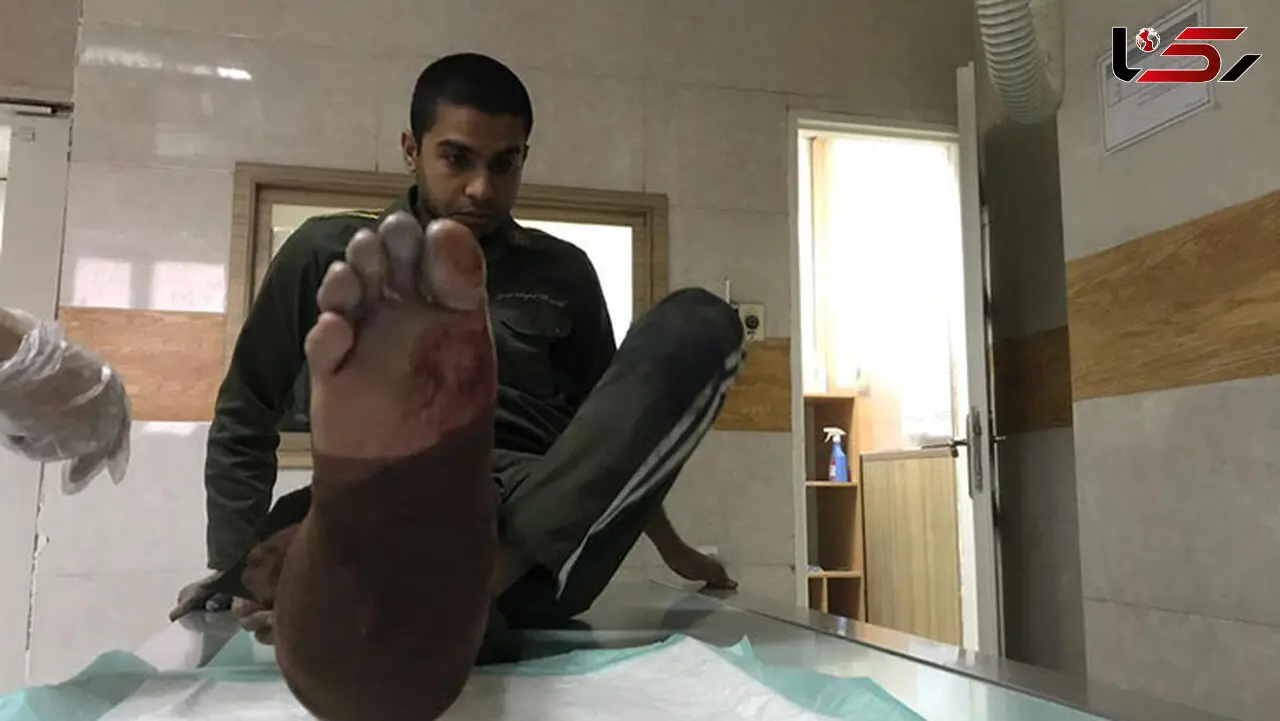 اولین مصدوم پلیس تهران در چهارشنبه سوری / با نارنجک به او حمله کردند + فیلم و عکس