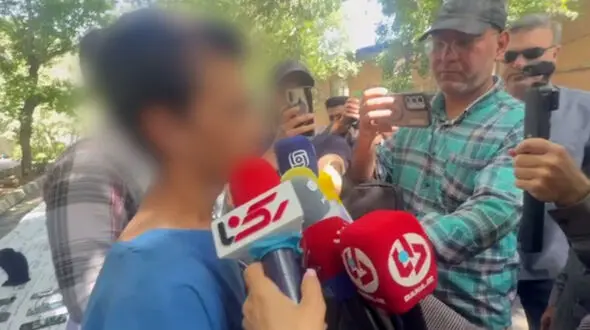 میهمان خارجی ناخوانده بازار آهنگران تهران دزد بود! + فیلم گفتگو