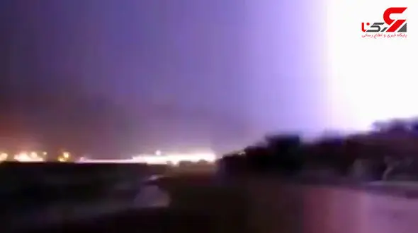 آب و هوای عجیب در عربستان سعودی + فیلم 