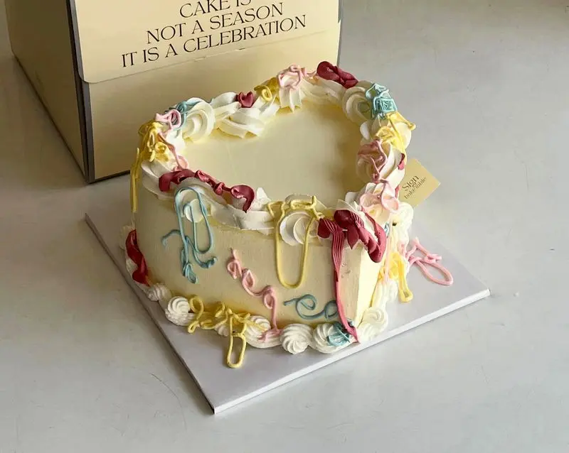 مدل کیک قلبی مردانه